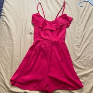 Dresses and rompers size Small and one long green size XS